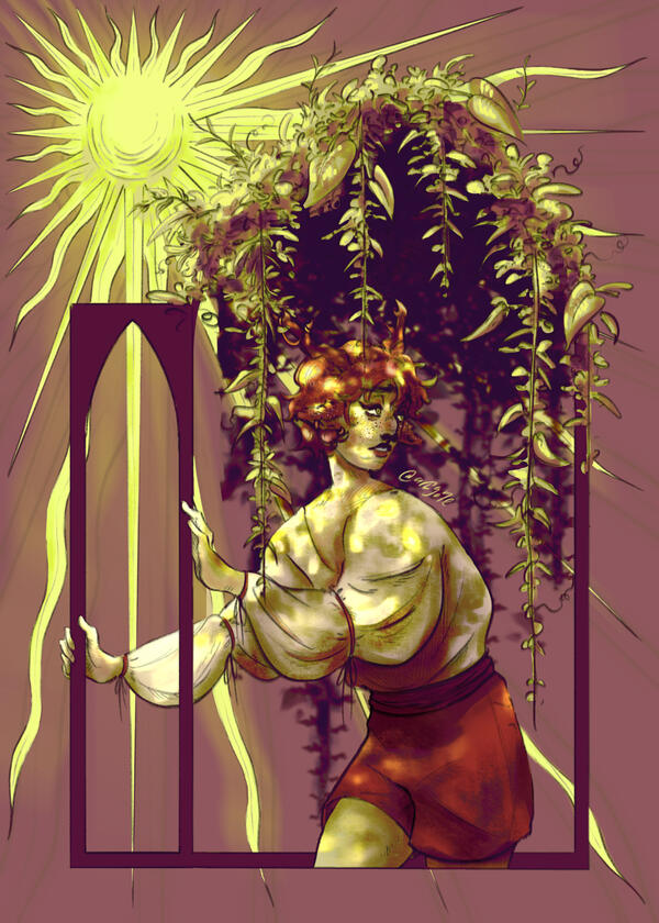 Under, Procreate, 2024