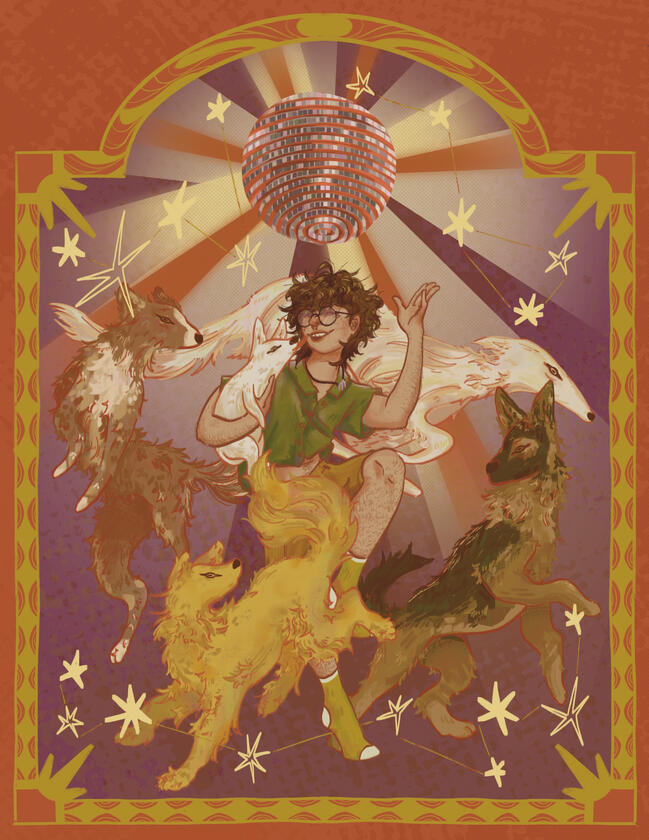 Our Dance, Procreate, 2024