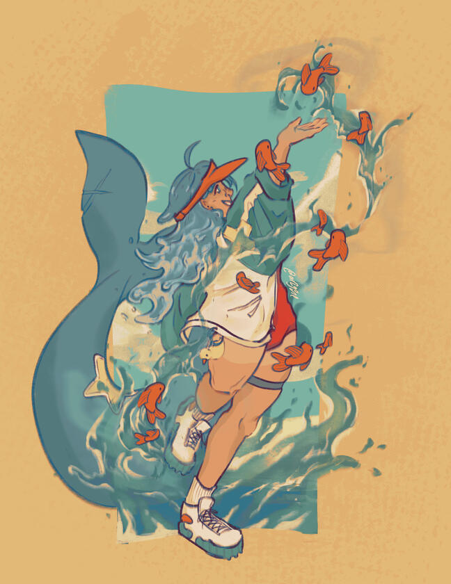 Untitled, Procreate, 2024