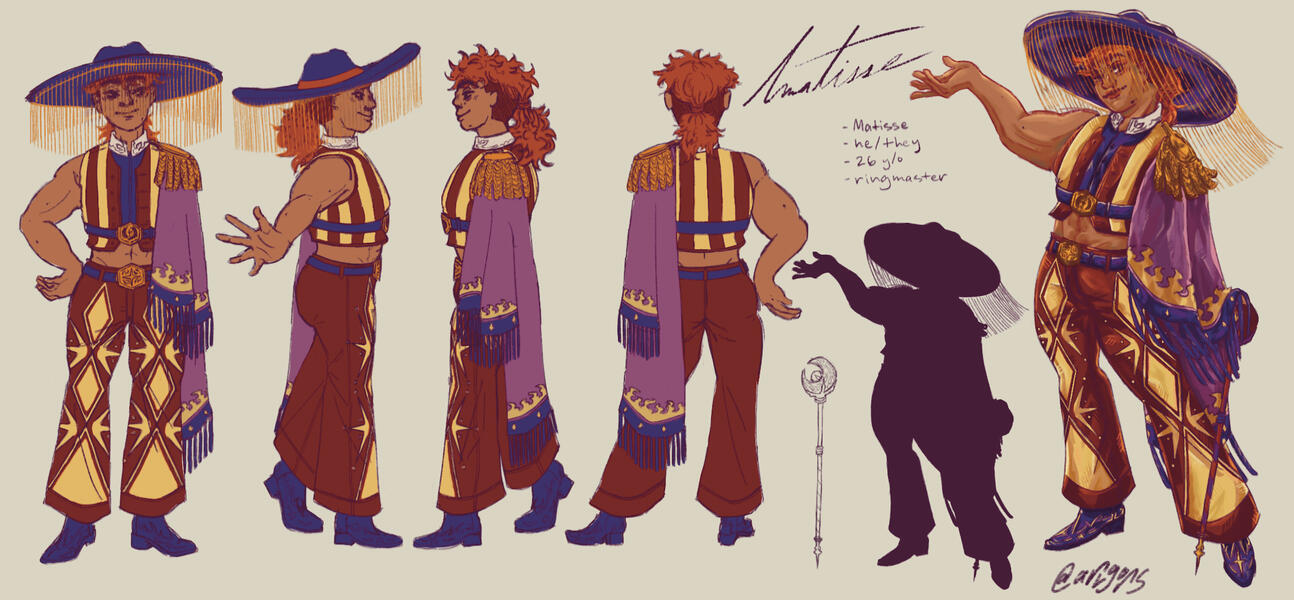 Matisse Character Turn Around