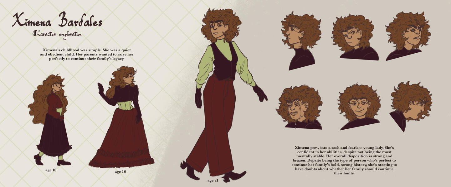 Ximena Bardales character exploration