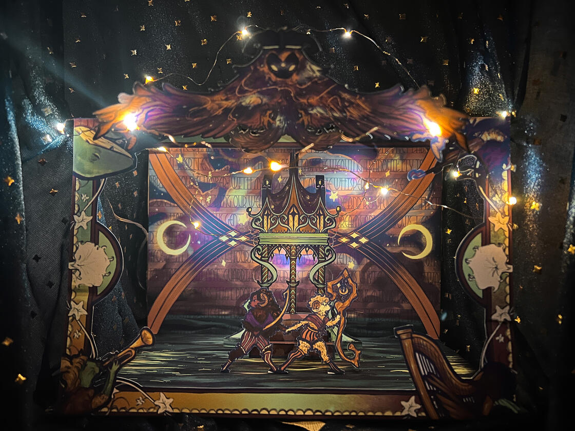 Dreamweavers, Digital Illustration, Paper, 2024