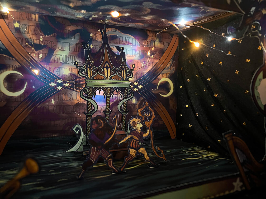 Dreamweavers, Digital Illustration, Paper, 2024